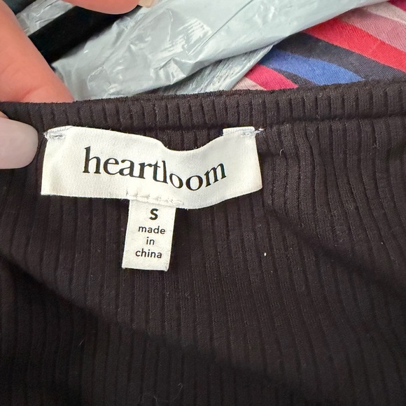 Heartloom Black Faux Leather Camisole - Picture 5 of 7